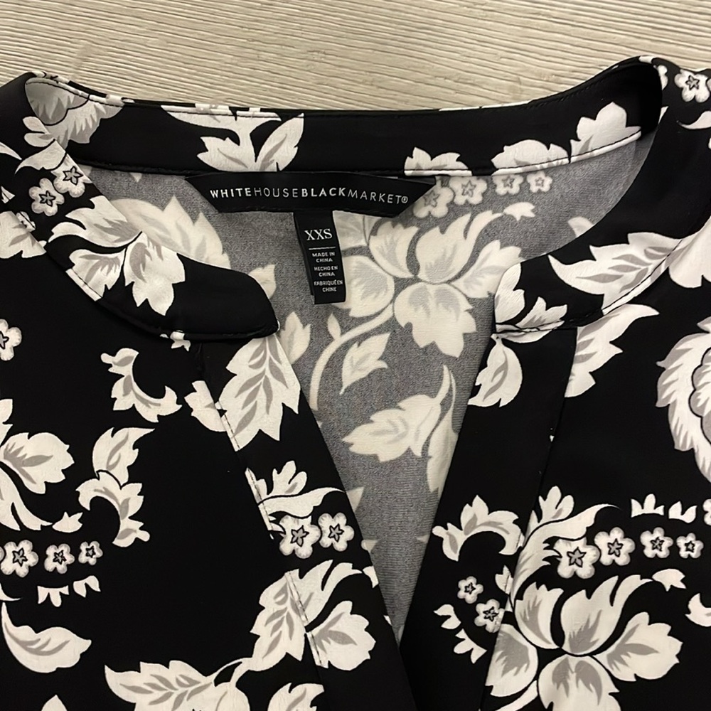 White House Black Market Floral Dress - Picture 3 of 5